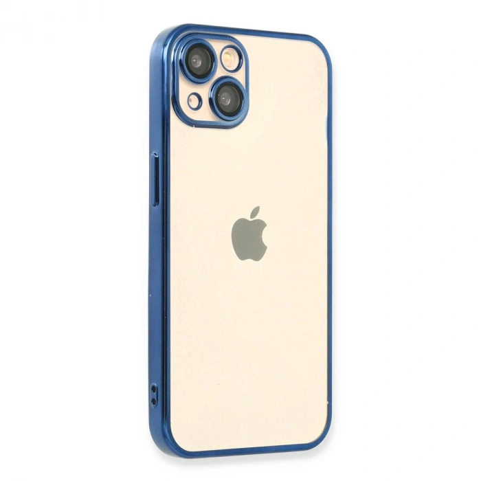 İphone 14 Plus Kılıf  Lensli  - Açık Mi