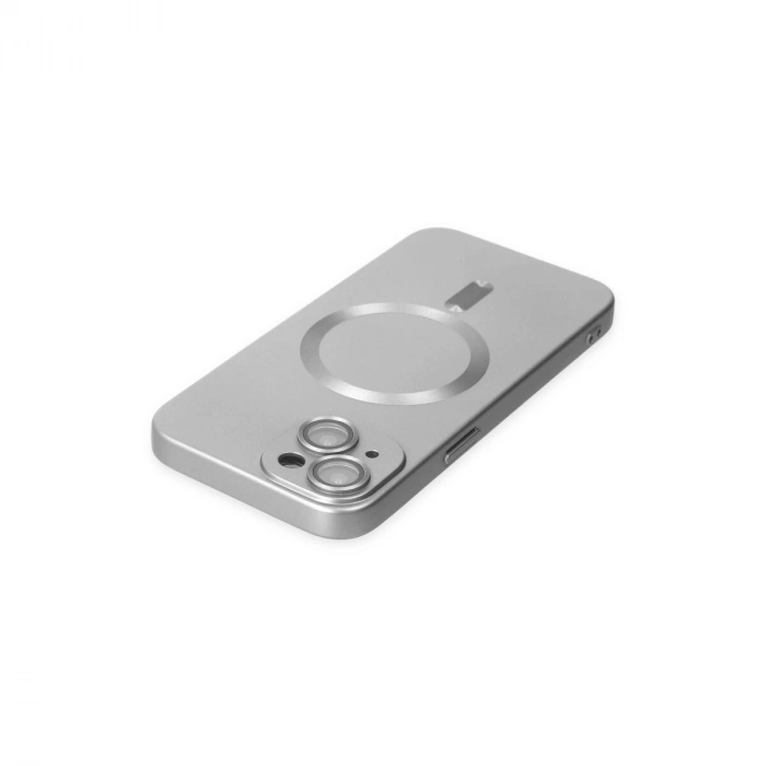 İphone 14 Plus Kılıf Moshi Lens Magneticsafe  - Gümüş