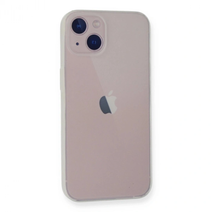 İphone 14 Plus Kılıf Pp Ultra İnce Kapak - Beyaz