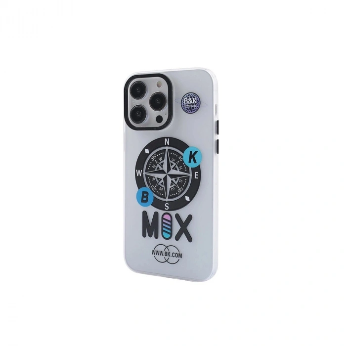 İphone 14 Pro Kılıf Apollo Magneticsafe Desenli Kapak - Apollo Şeffaf - 3