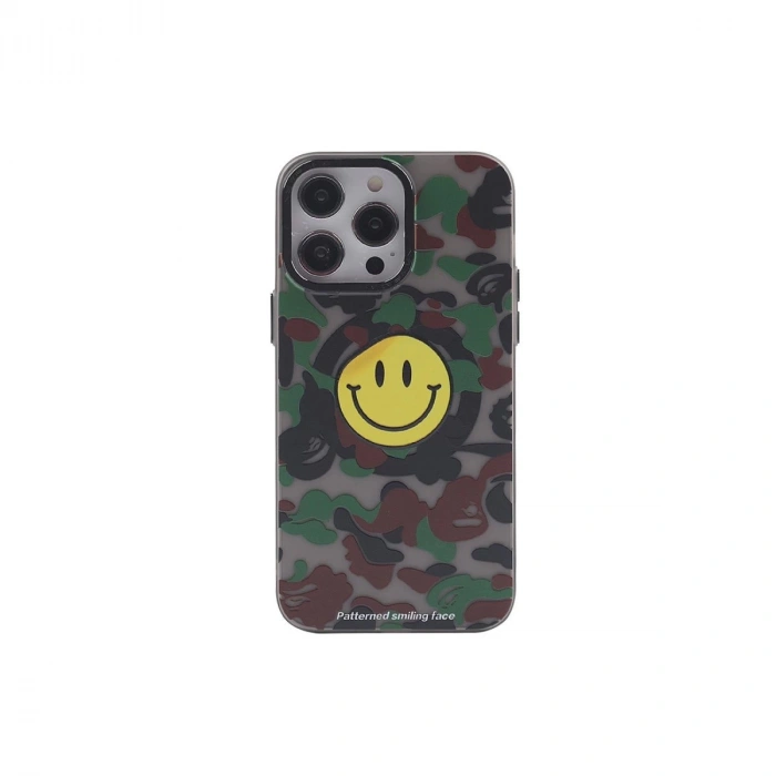 İphone 14 Pro Kılıf Apollo Magneticsafe Desenli Kapak - Apollo Siyah - 4