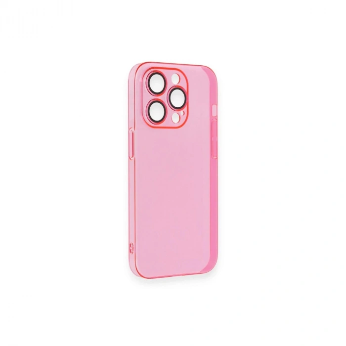 İphone 14 Pro Kılıf Armada Lensli Kapak - Pembe