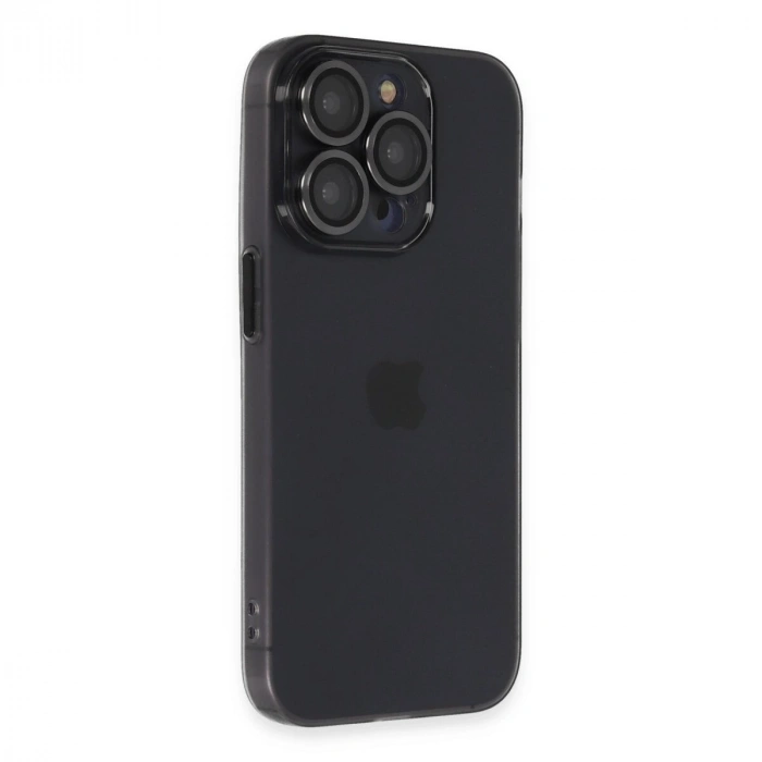 İphone 14 Pro Kılıf Luko Lens  - Siyah