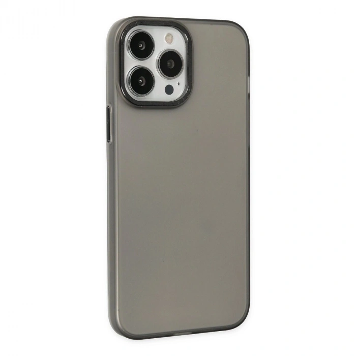 İphone 14 Pro Kılıf Modos Metal Kapak - Siyah