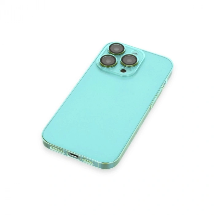 İphone 14 Pro Max Kılıf Armada Lensli Kapak - Yeşil