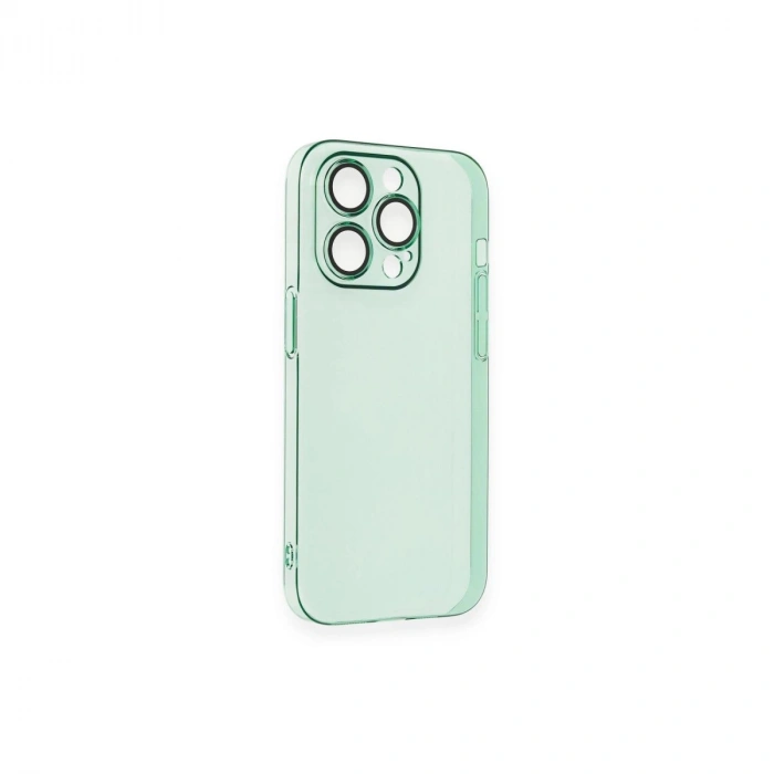 İphone 14 Pro Max Kılıf Armada Lensli Kapak - Yeşil