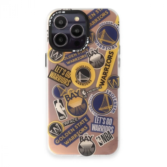 İphone 14 Pro Max Kılıf Estoril Desenli Kapak - Estoril - 13
