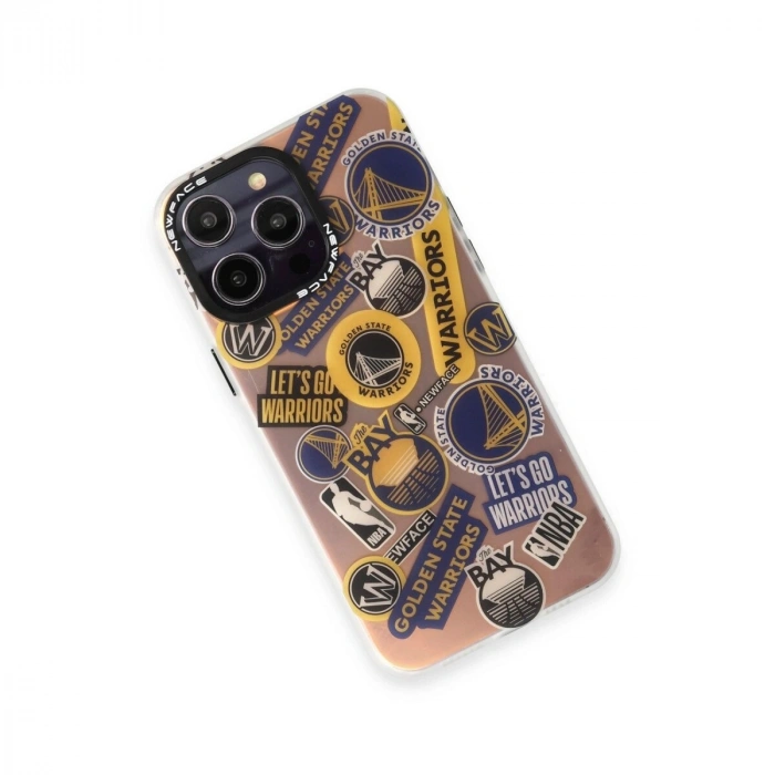 İphone 14 Pro Max Kılıf Estoril Desenli Kapak - Estoril - 13