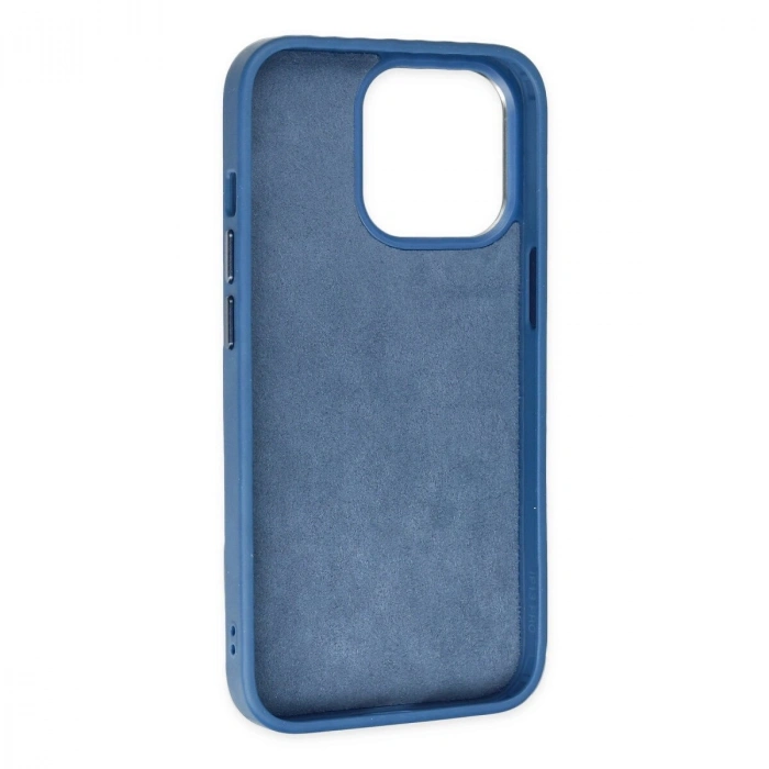 İphone 14 Pro Max Kılıf King Kapak - Açık Mi-lacivert