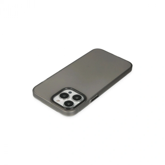 İphone 14 Pro Max Kılıf Modos Metal Kapak - Siyah