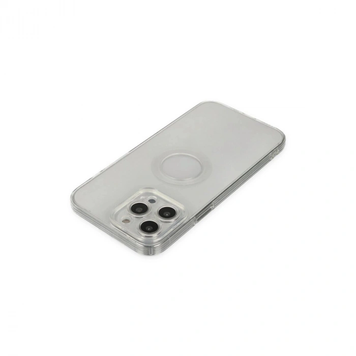 İphone 14 Pro Max Kılıf Santa Lens  - Şeffaf
