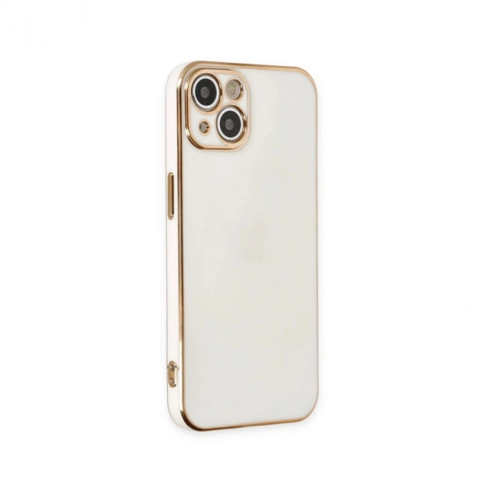 İphone 15 Kılıf Volet  - Beyaz