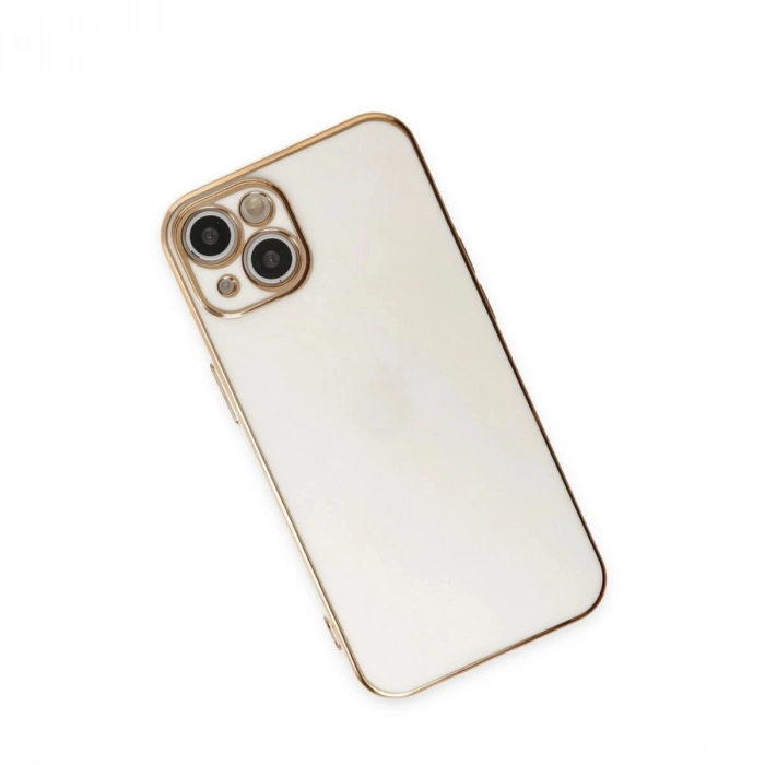 İphone 15 Kılıf Volet  - Beyaz