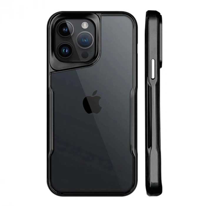 İphone 15 Pro Kılıf Boyi  Kapak - Siyah