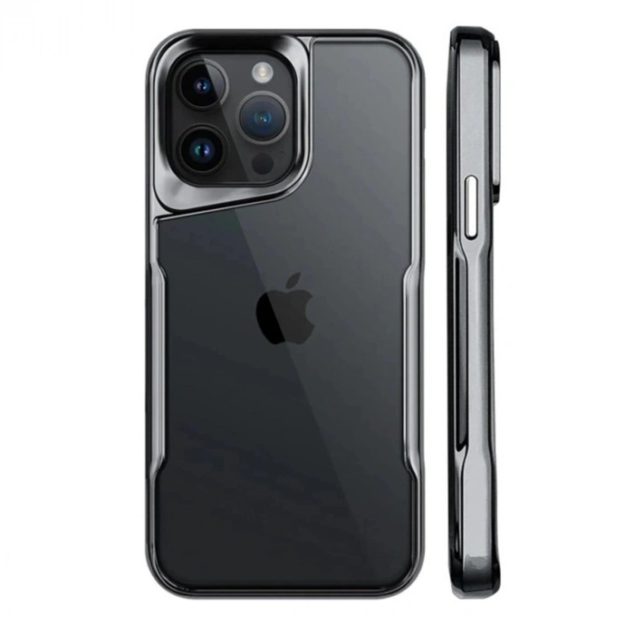 İphone 15 Pro Kılıf Boyi  Kapak - Titan Gri