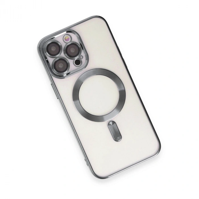 İphone 15 Pro Kılıf Kross Magneticsafe Kapak - Titan Gri
