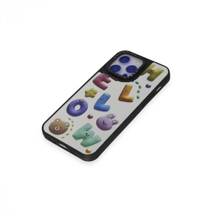 İphone 15 Pro Kılıf Mirror Desenli Kapak - Mirror - 15