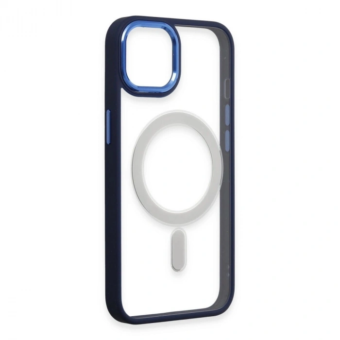 İphone 15 Pro Kılıf Room Magneticsafe  - Lacivert