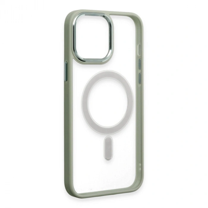 İphone 15 Pro Kılıf Room Magneticsafe  - Su Yeşili