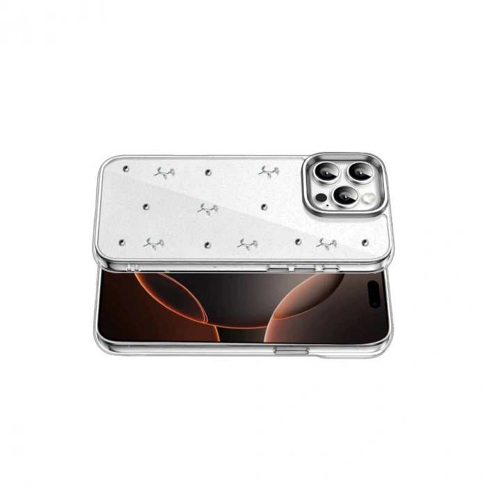 İphone 15 Pro Max Fiyonk Desenli Kapak - Desen 4