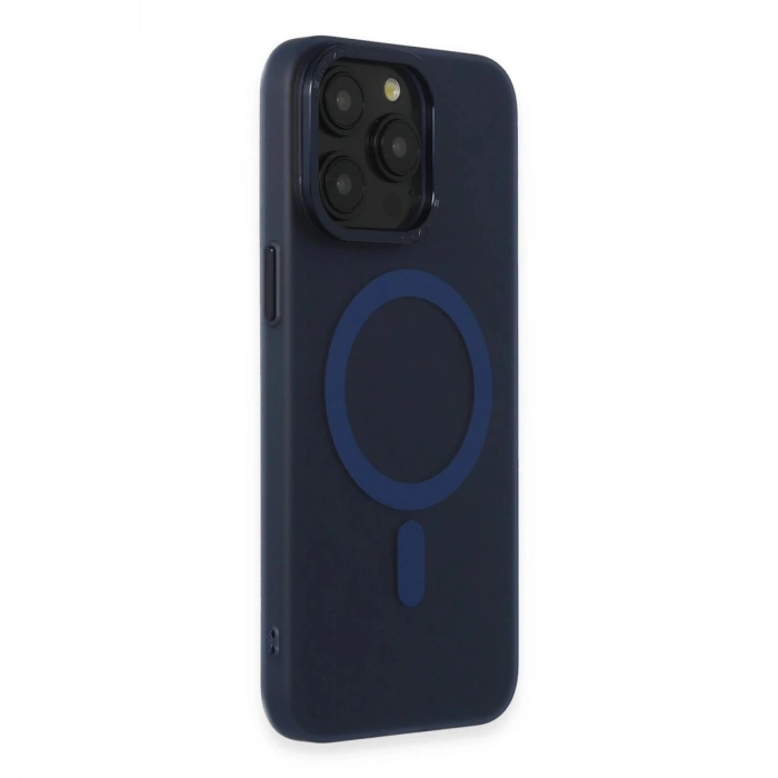 İphone 15 Pro Max Kılıf Lodos Magneticsafe Mat Kapak - Mi
