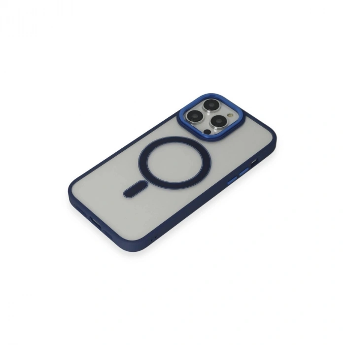İphone 15 Pro Max Kılıf Room Magneticsafe  - Lacivert