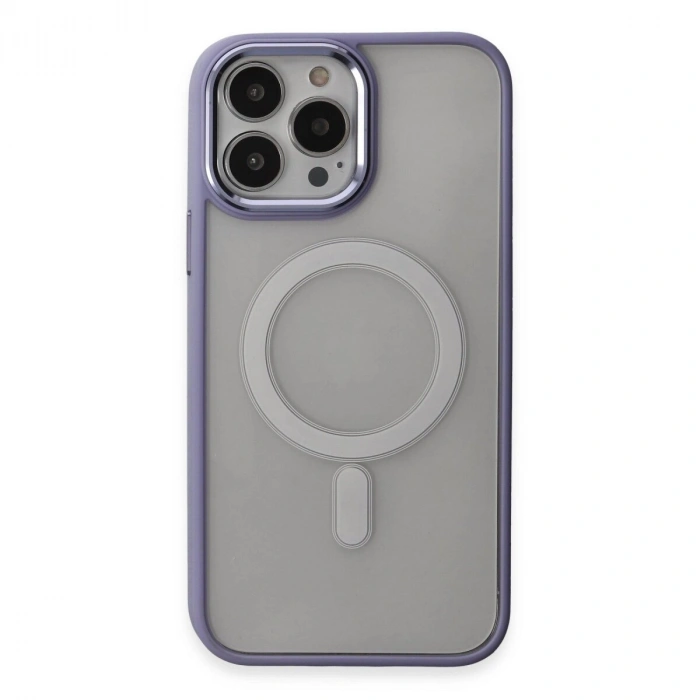 İphone 15 Pro Max Kılıf Room Magneticsafe  - Lila