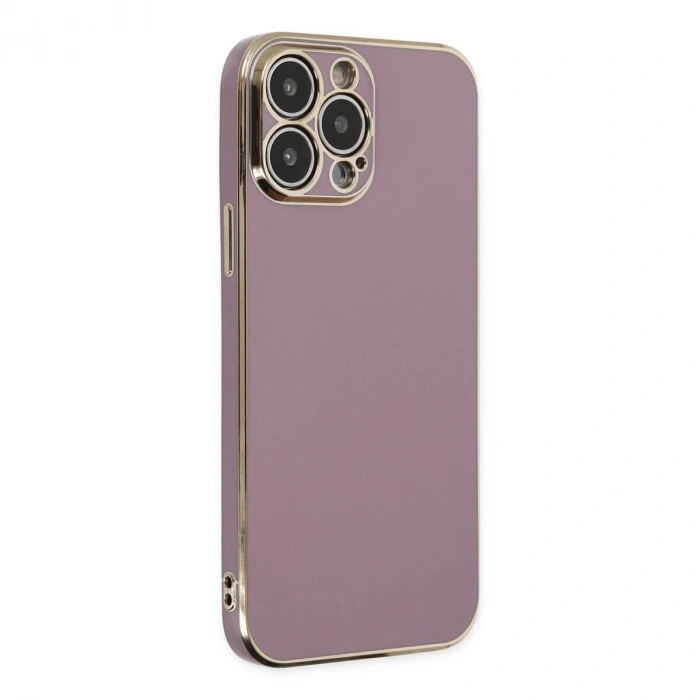 İphone 15 Pro Max Kılıf Volet  - Mor