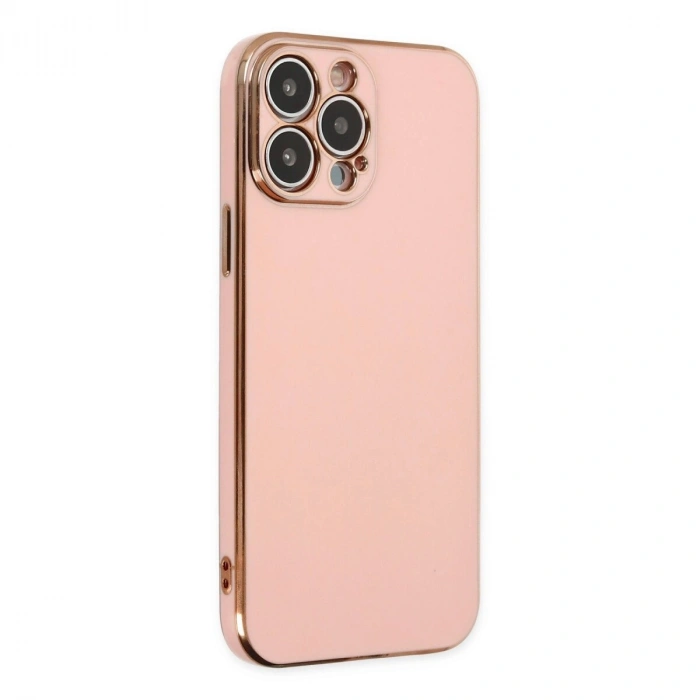 İphone 15 Pro Max Kılıf Volet  - Pembe