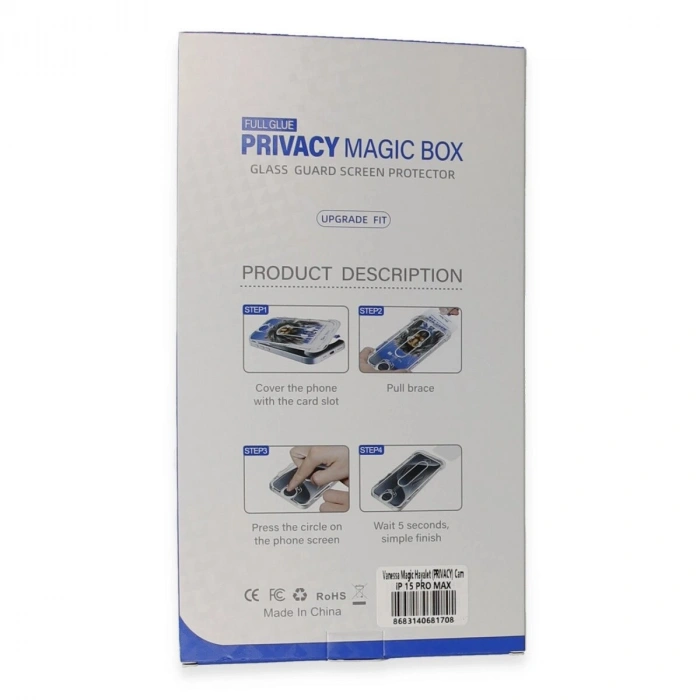 İphone 15 Pro Max Vanessa Magic Hayalet Cam