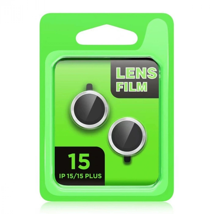 İphone 15 Raze Metal Kamera Lens - Pembe