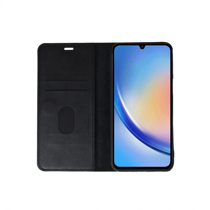 İphone 15 Trend S Plus Kapaklı Kılıf - Siyah