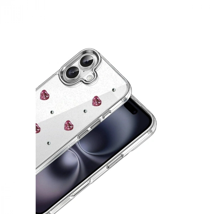 İphone 16 Plus Fiyonk Desenli Kapak - Desen 3