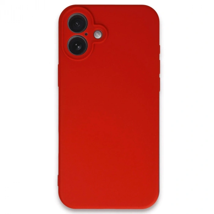 İphone 16 Plus Kılıf First  - Kırmızı