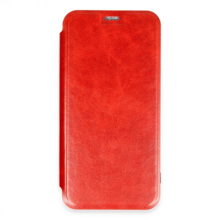 İphone 16 Plus Kılıf Flip Cover - Kırmızı