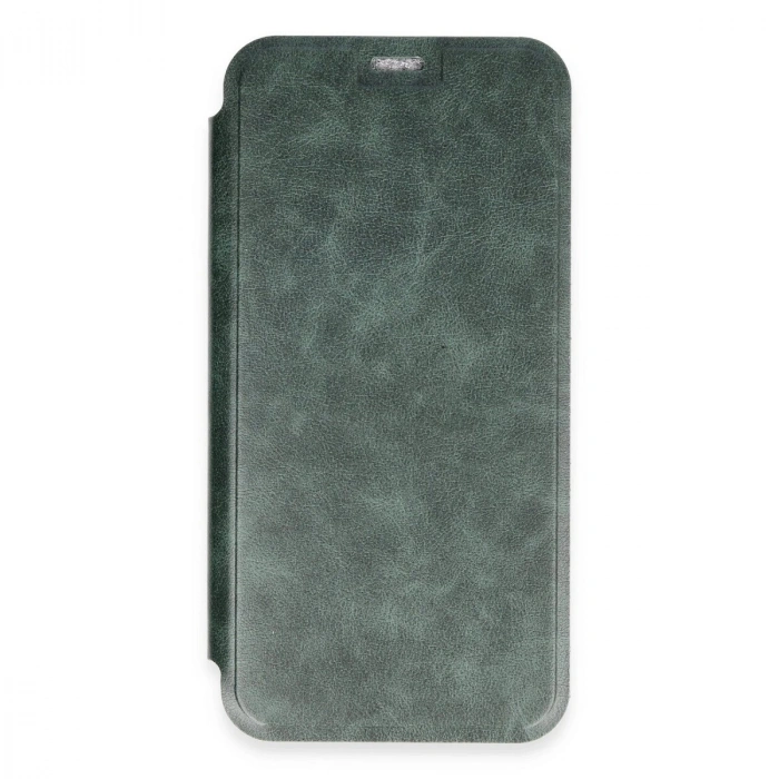 İphone 16 Plus Kılıf Flip Cover - Koyu Yeşil