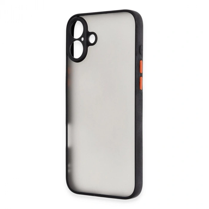 İphone 16 Plus Kılıf Montreal  Kapak - Siyah