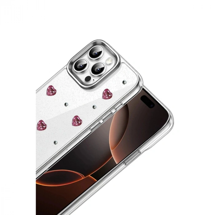İphone 16 Pro Fiyonk Desenli Kapak - Desen 3