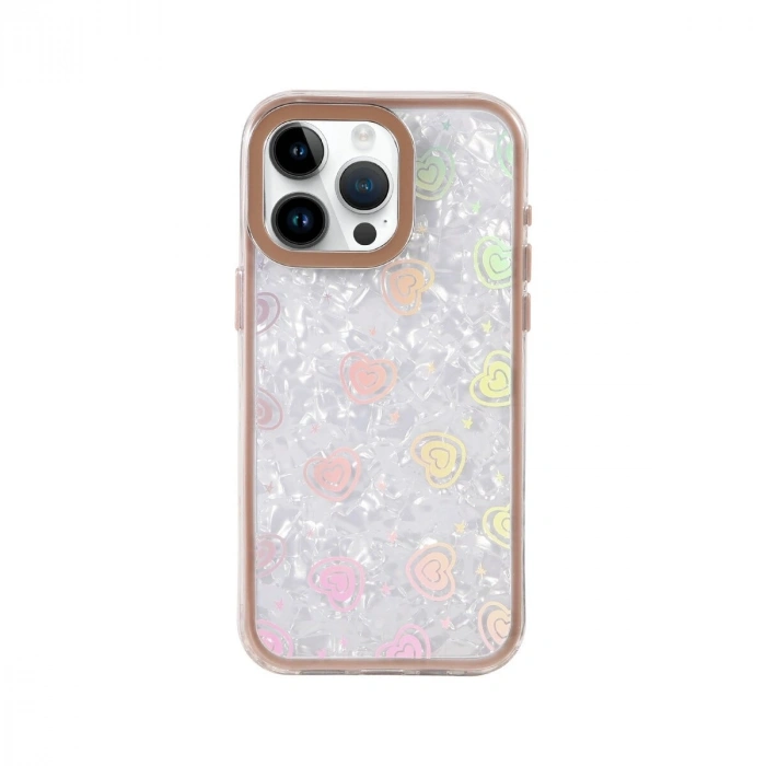 İphone 16 Pro Lumi Desenli Kapak - Çöl Titanyum