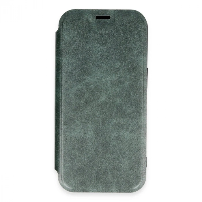İphone 16 Pro Max Kılıf Flip Cover - Koyu Yeşil