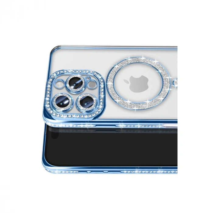 İphone 16 Pro Max Kılıf Joke Simli Magneticsafe Kılıf - Mi