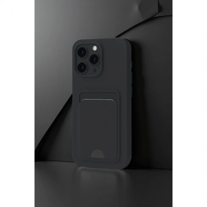 İphone 16 Pro Max Kılıf Kelvin Kartvizitli  - Lila