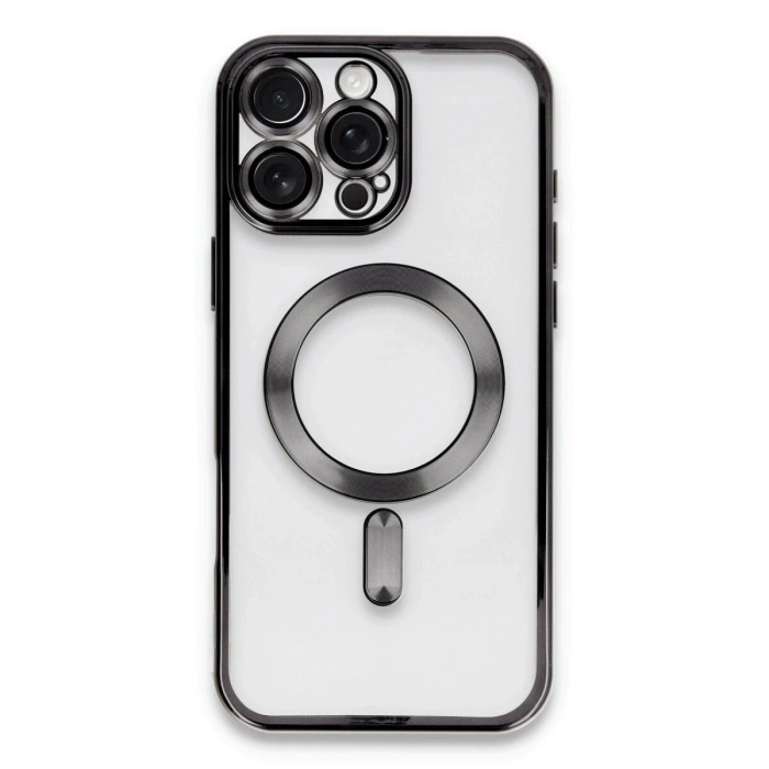 İphone 16 Pro Max Kılıf Kross Magneticsafe Kapak - Siyah