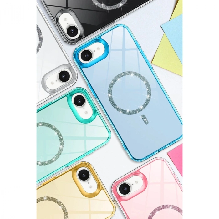 İphone 16e Live Diamond Magsafe Kapak - Mi