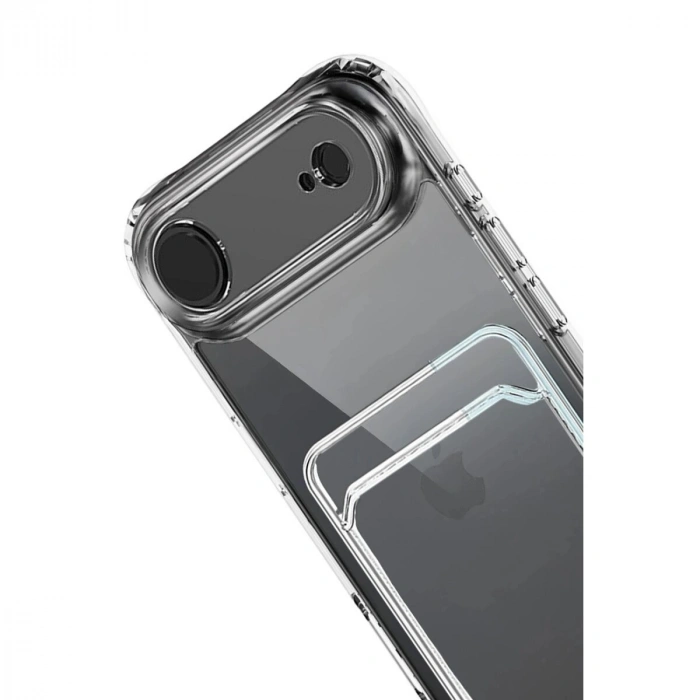 İphone 17 Air Kart Şeffaf  - Şeffaf