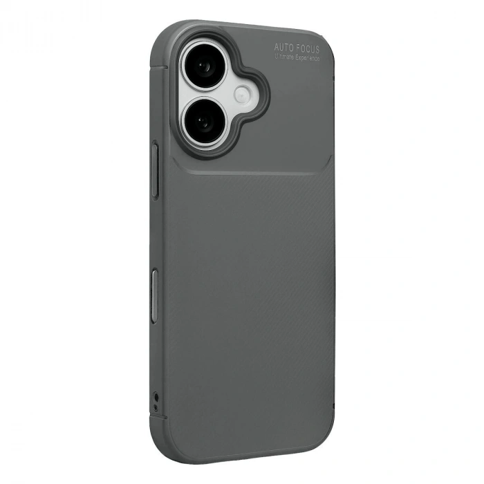 İphone 17 Auto Fus Karbon Kapak - Gri