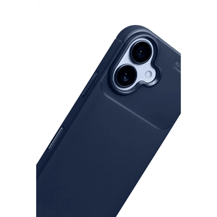 İphone 17 Auto Fus Karbon Kapak - Lacivert