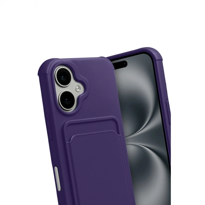 İphone 17 Kelvin Kartvizitli  - Derin Mor