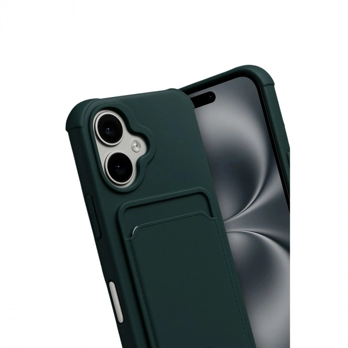 İphone 17 Kelvin Kartvizitli  - Koyu Yeşil