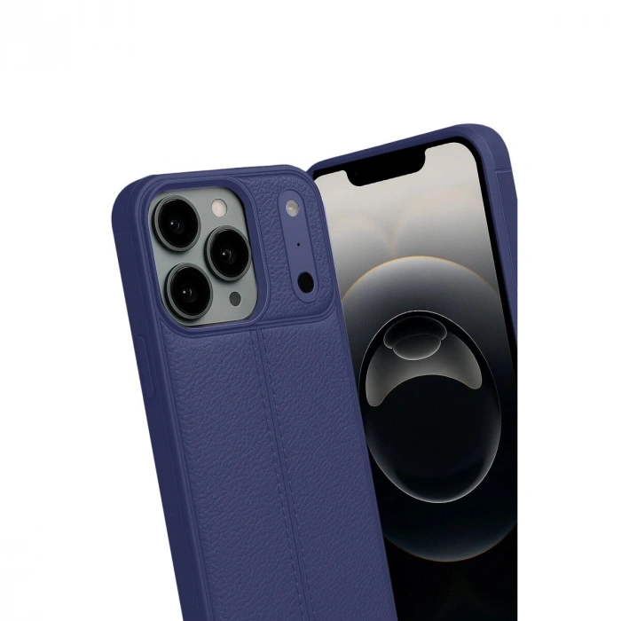 İphone 17 Pro Auto Fus Kapak - Lacivert
